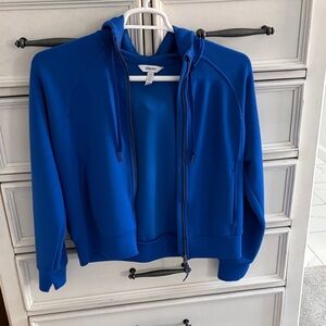 SPANX Vibrant Blue Hoodie